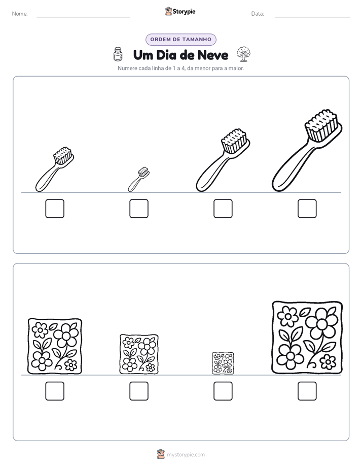 Ordem de Tamanho