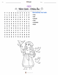 Xem trước tài liệu in sẵn Cô bé Lọ Lem - Châu Âu