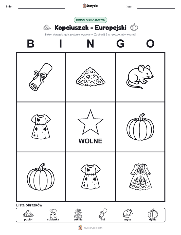 Bingo obrazkowe
