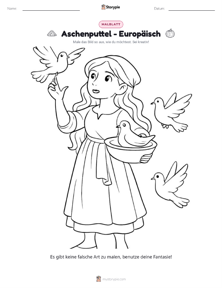 Ausmalseite