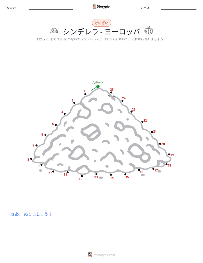 点つなぎ