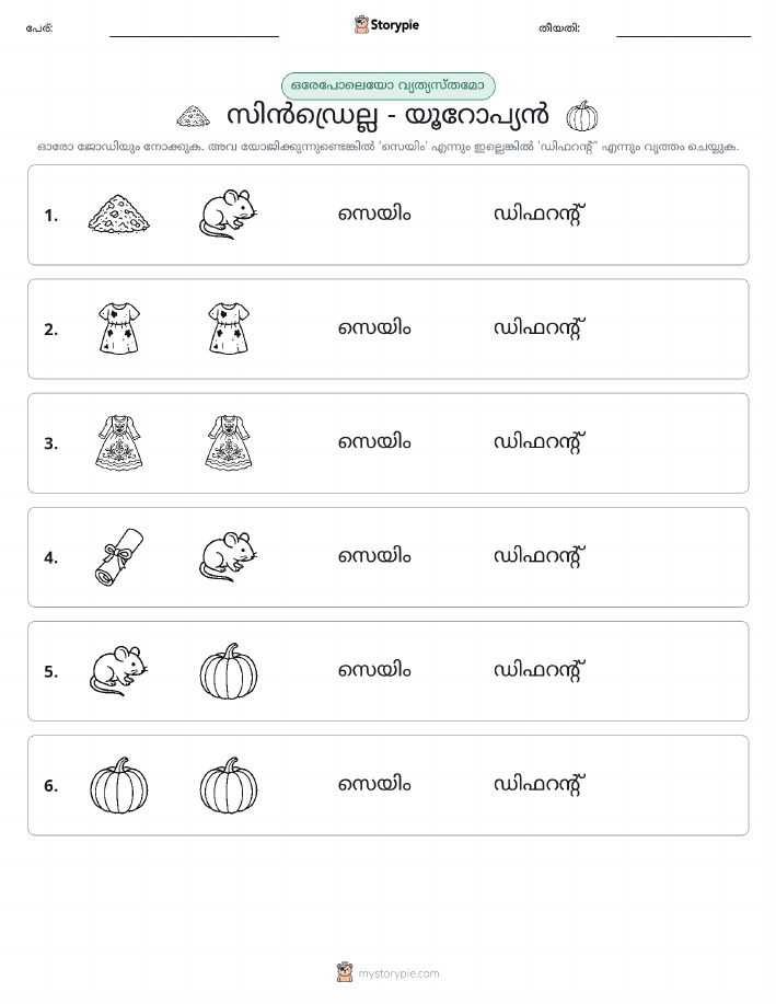 ഒന്നോ വ്യത്യാസമോ