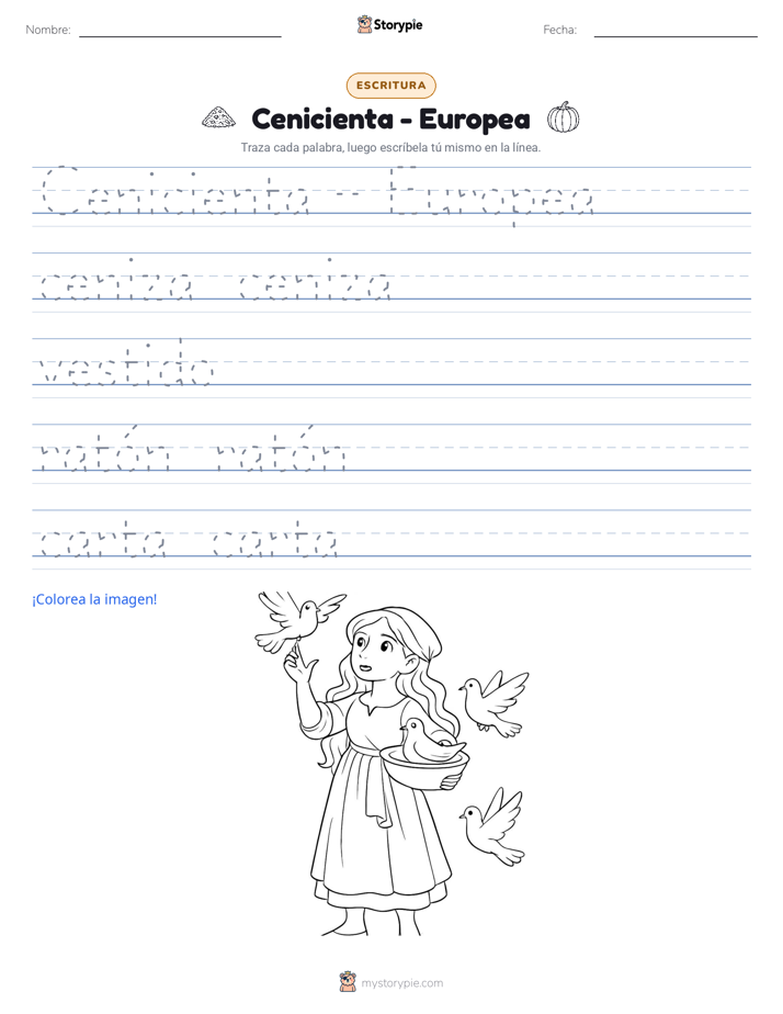 Práctica de Escritura