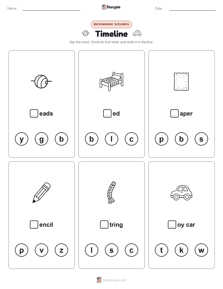 Beginning Sounds