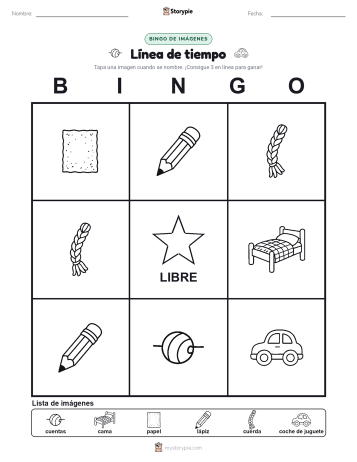 Bingo de Imágenes