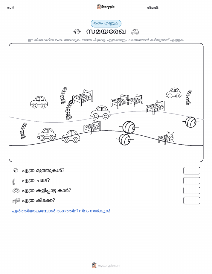 എണ്ണുന്ന ദൃശ്യങ്ങൾ