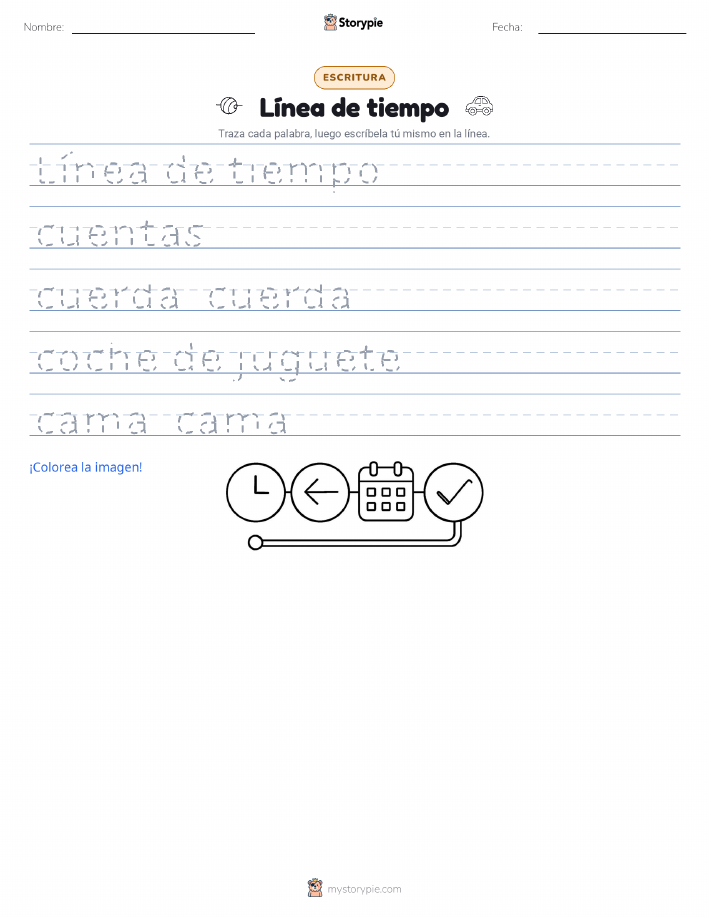 Práctica de Escritura