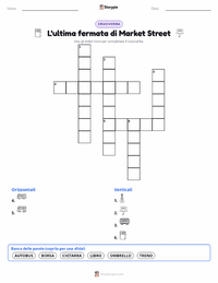 Anteprima della scheda stampabile di Ultima fermata a Market Street