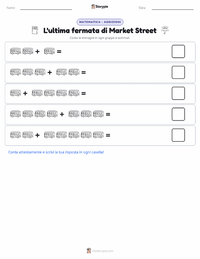 Anteprima della scheda stampabile di Ultima fermata a Market Street