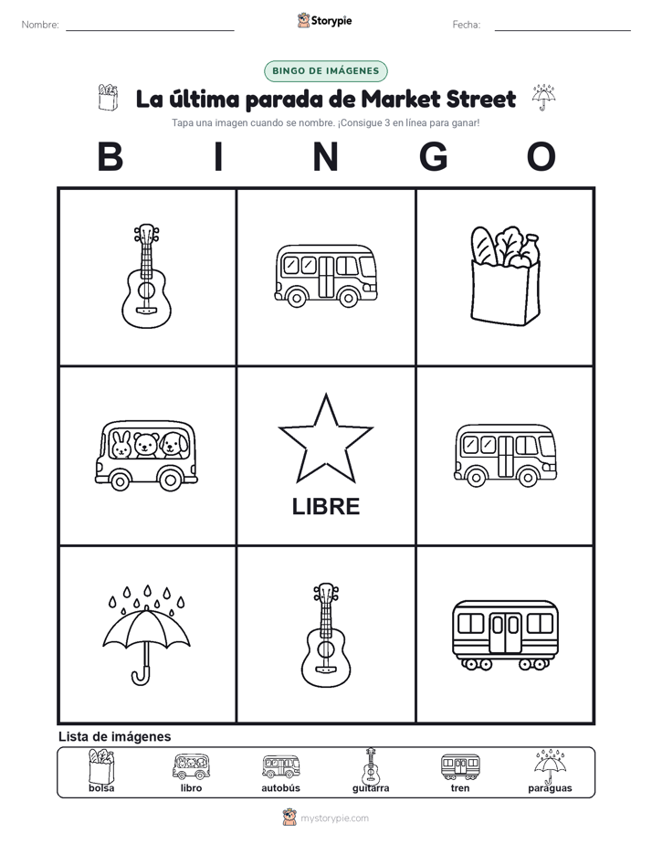 Bingo de Imágenes