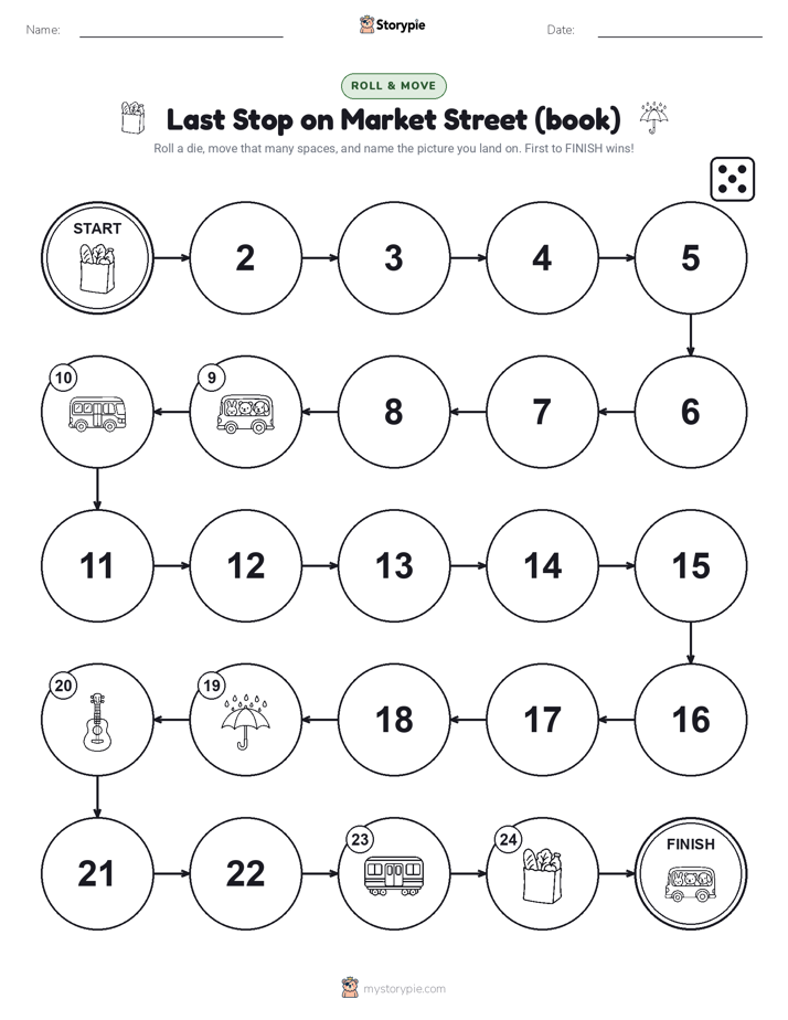 Roll & Move Game