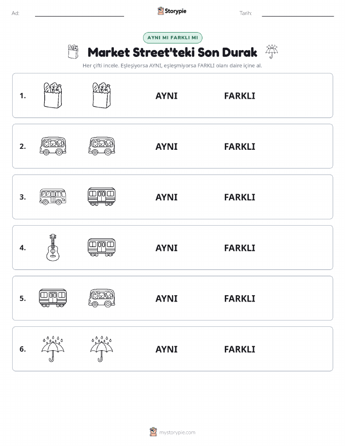 Aynı mı Farklı mı
