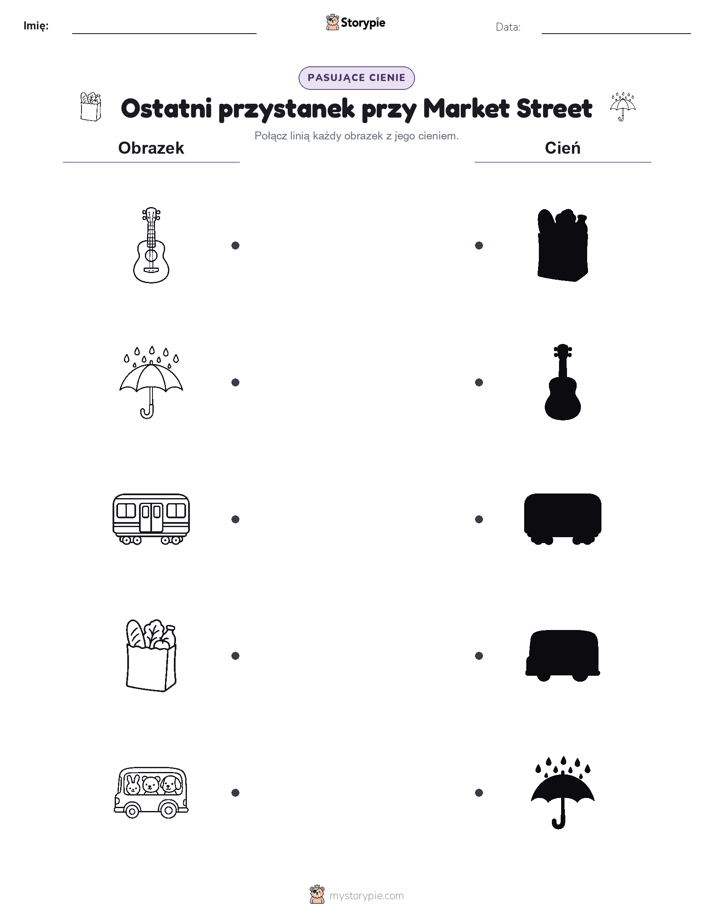 Dopasowanie cieni