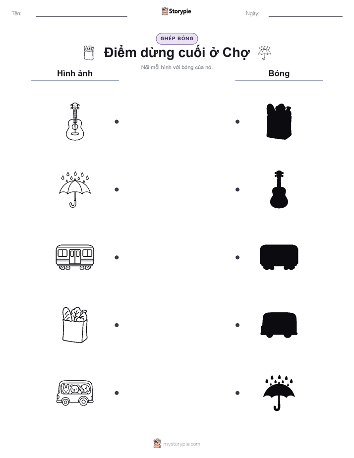 Ghép Hình Bóng