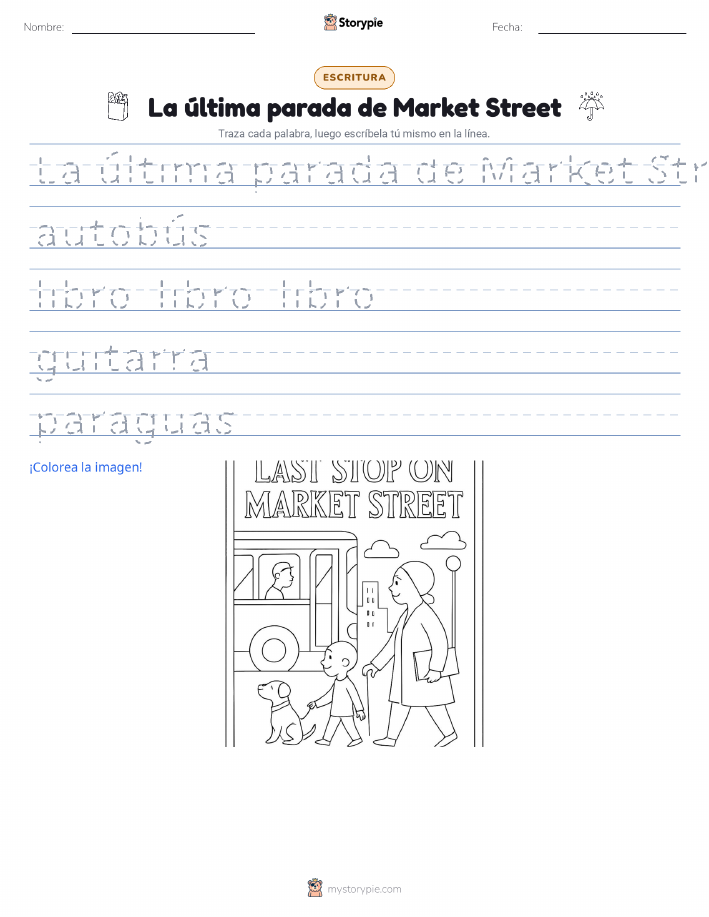 Práctica de Escritura