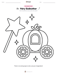 Fairy Godmother printable worksheet preview
