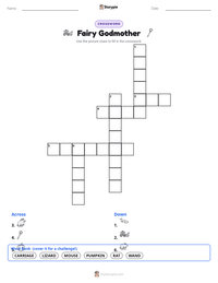 Fairy Godmother printable worksheet preview