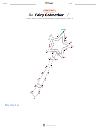 Fairy Godmother printable worksheet preview