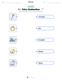 Fairy Godmother printable worksheet preview