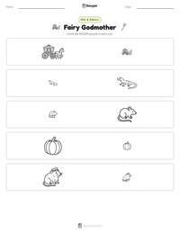 Fairy Godmother printable worksheet preview