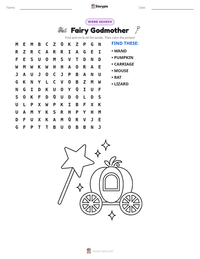 Fairy Godmother printable worksheet preview