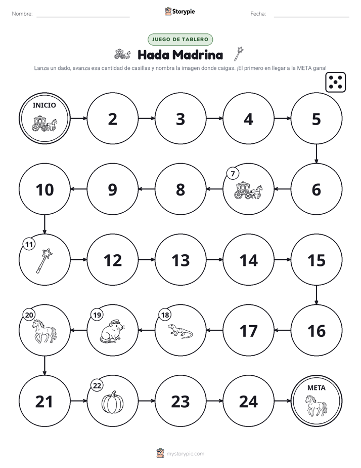 Juego de Rueda y Avanza