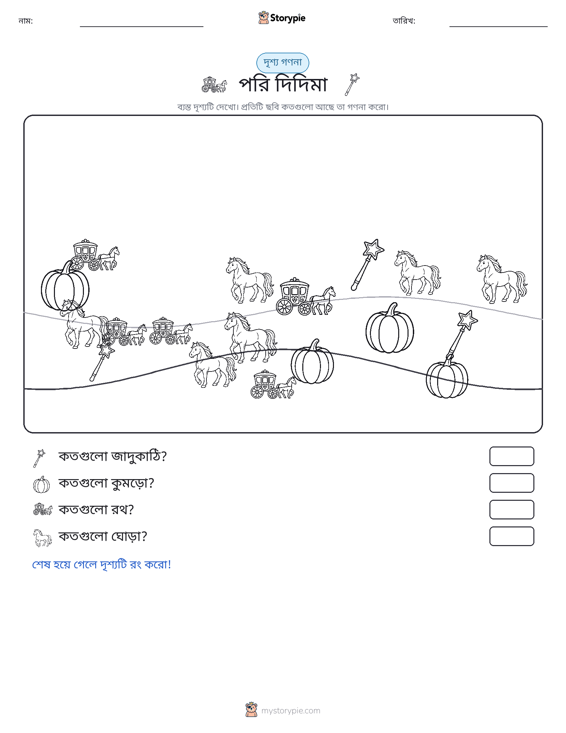 গণনা দৃশ্য