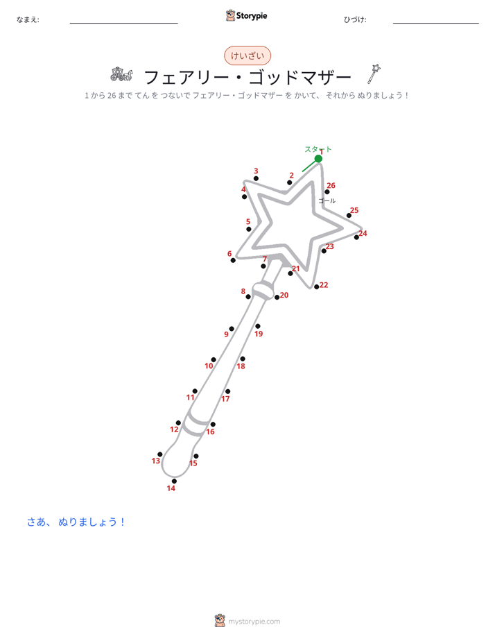 点つなぎ