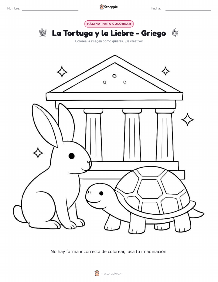 Página para Colorear