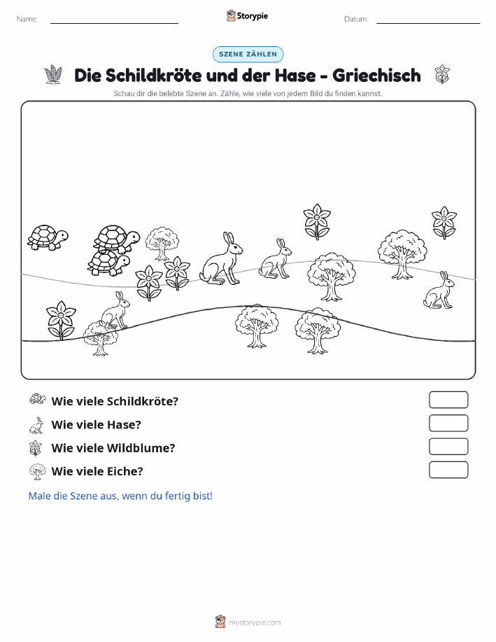 Zähl-Szene