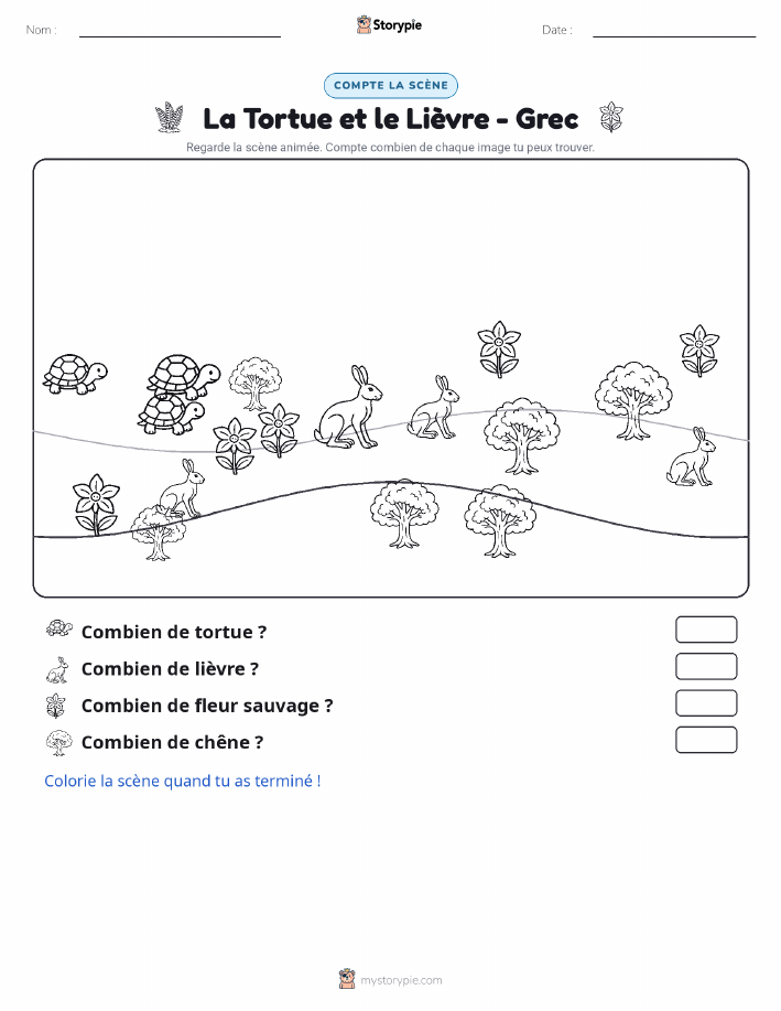 Scène de Comptage