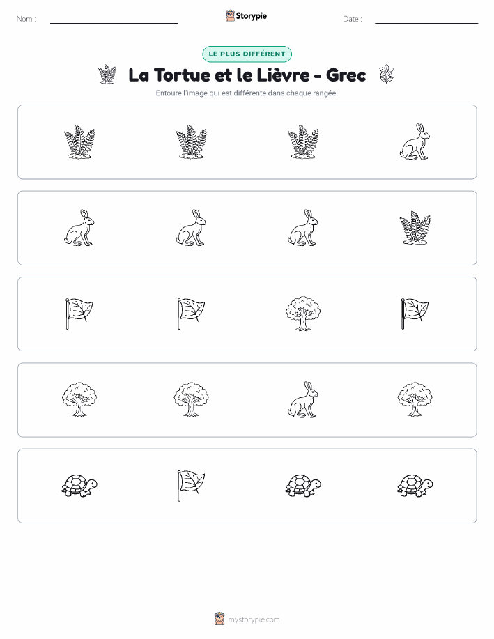 Celui qui ne correspond pas