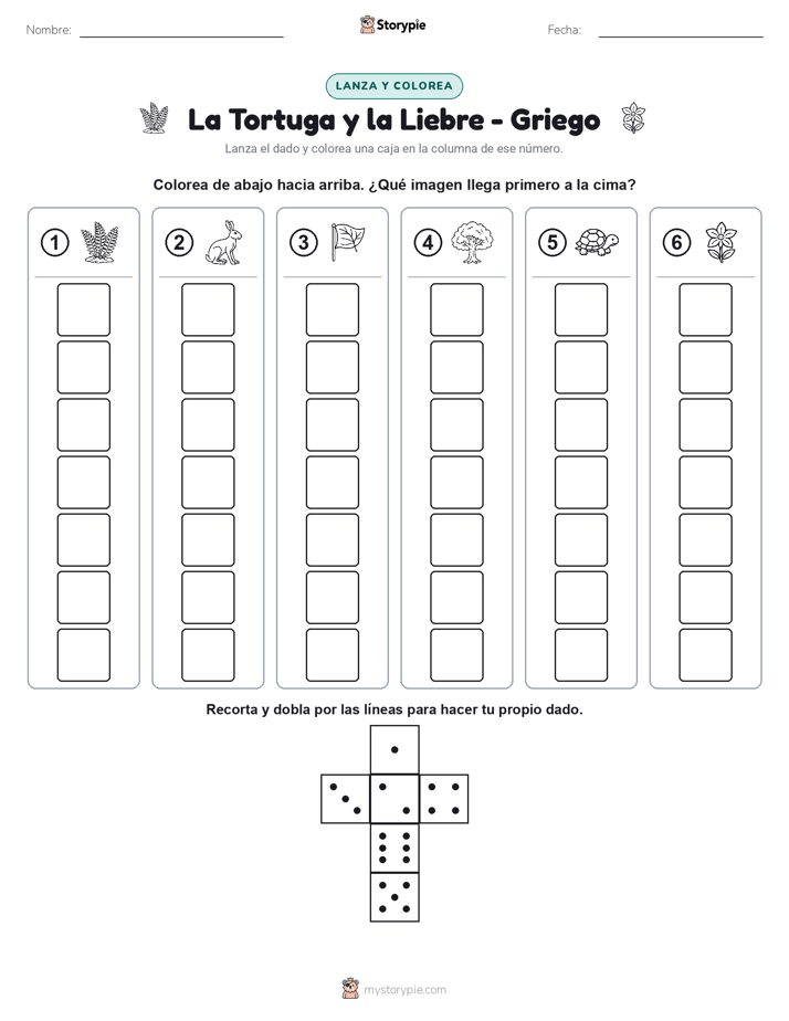 Rueda y Colorea
