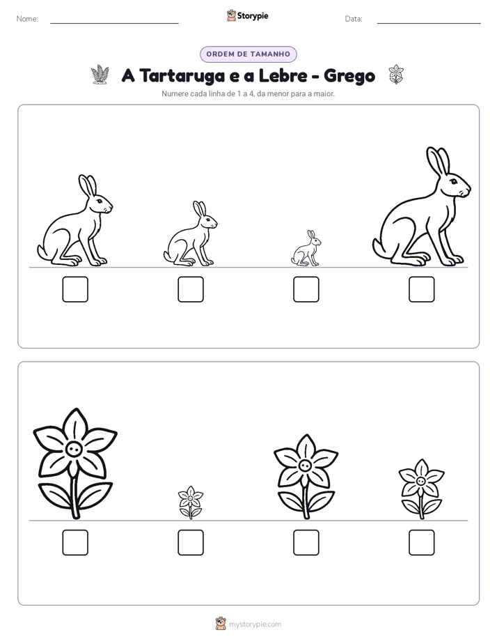 Ordem de Tamanho