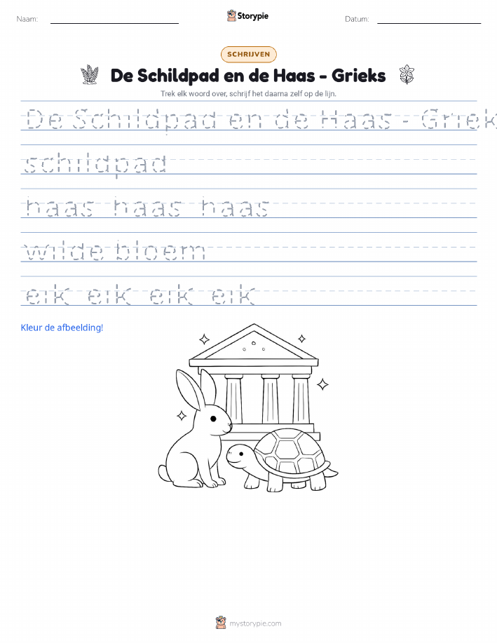 Schrijf Oefening