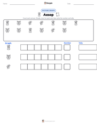 Aesop printable worksheet preview