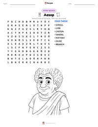 Aesop printable worksheet preview