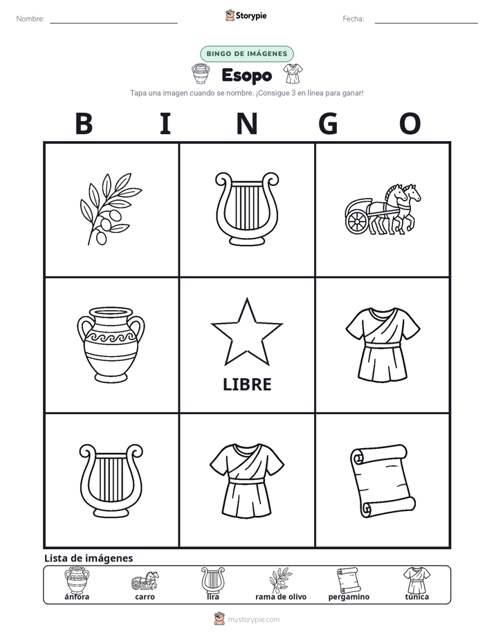 Bingo de Imágenes