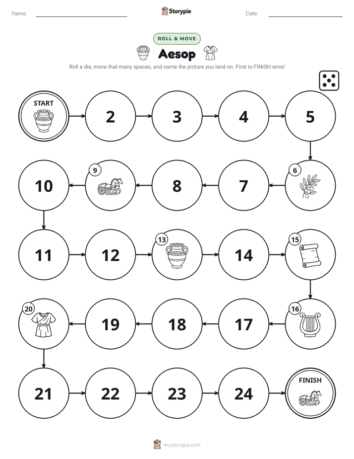 Roll & Move Game