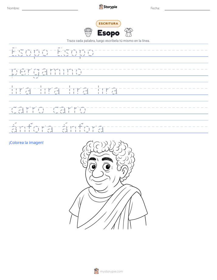 Práctica de Escritura