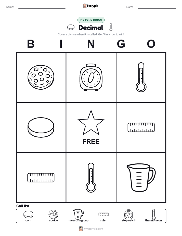 Picture Bingo