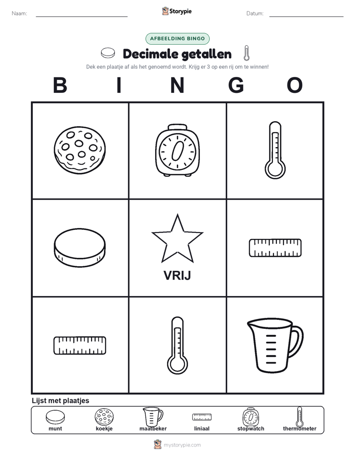 Afbeelding Bingo