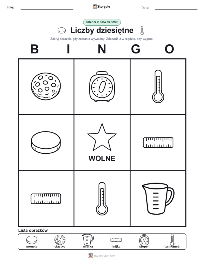 Bingo obrazkowe