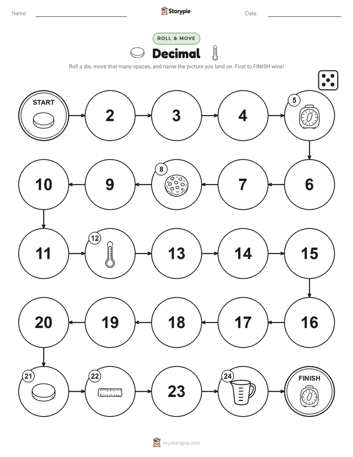 Roll & Move Game