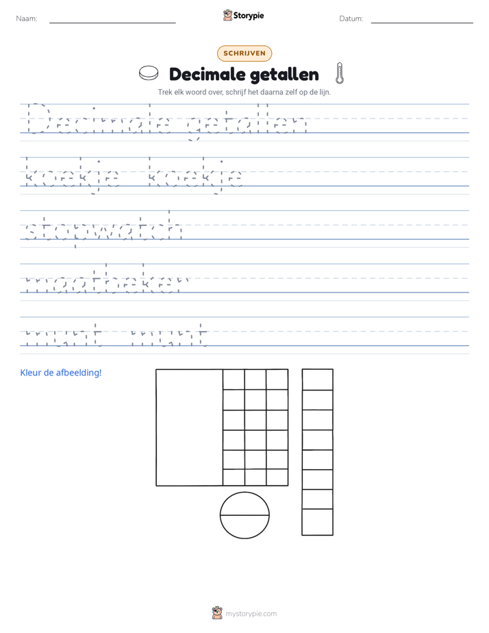 Schrijf Oefening