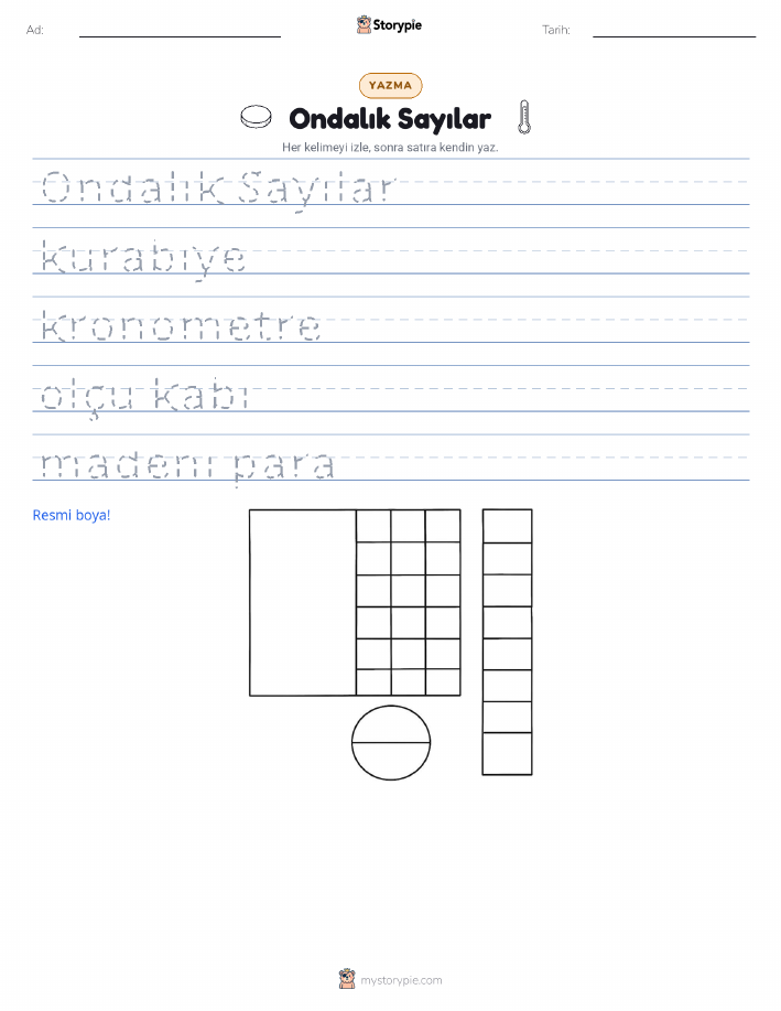 Yazma Pratiği