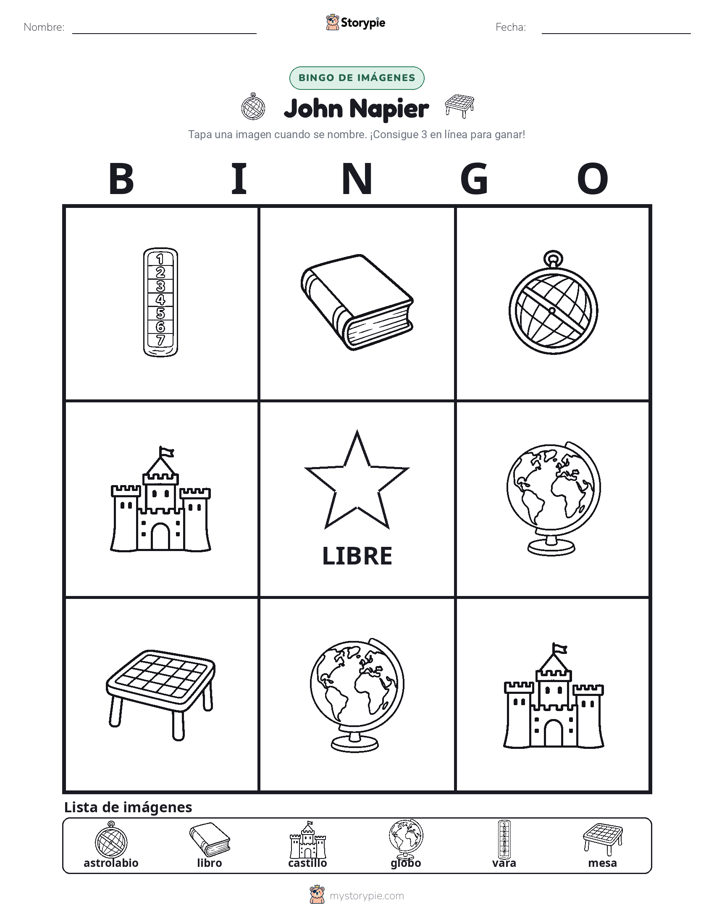 Bingo de Imágenes