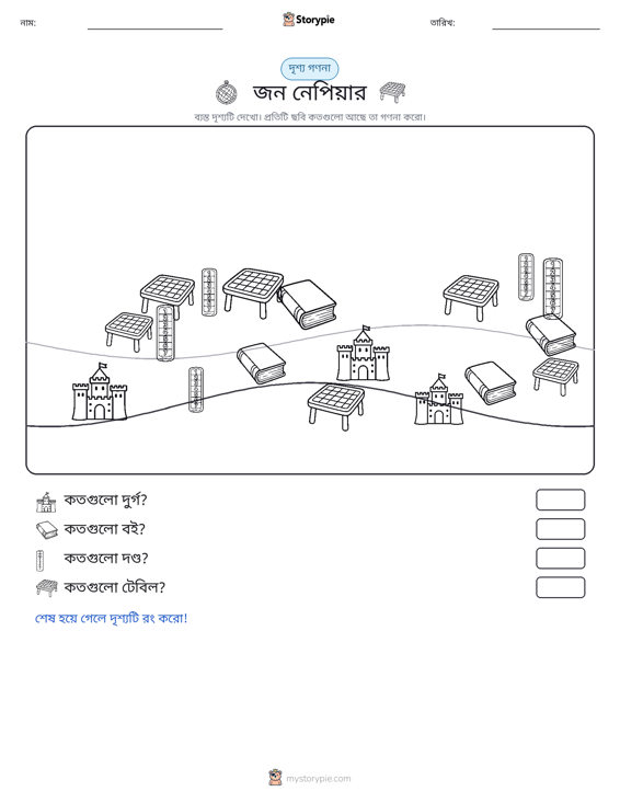 গণনা দৃশ্য