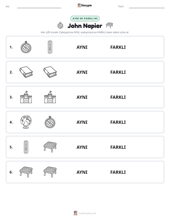 Aynı mı Farklı mı
