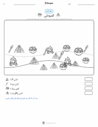 کمیونٹی پرنٹ کرنے کے قابل ورکشیٹ کا پیش نظارہ